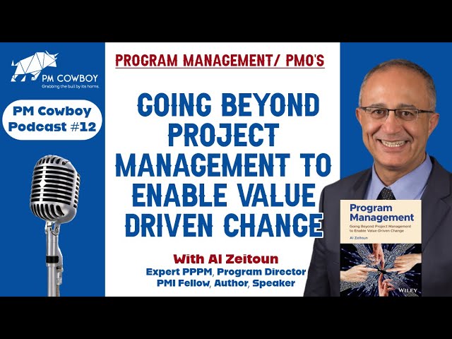 P12: Going beyond Project Management to Enable Value Driven Change
